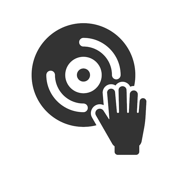 Icon van de DJ-machine