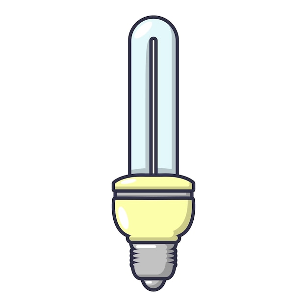 Icon van de energie van de gloeilamp Cartoon illustratie van de energie vector icoon van de gloeklamp voor het web