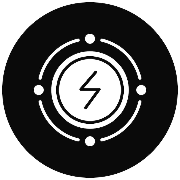 Icon van de energiebesparingsvector Kan worden gebruikt voor de Iconen van de Dag van de Aarde