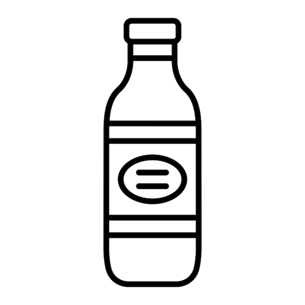 Icon van de fles