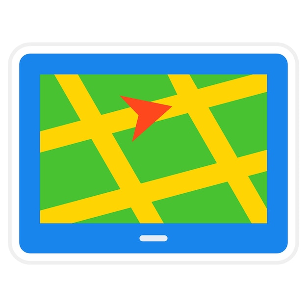 Icon van de GPS