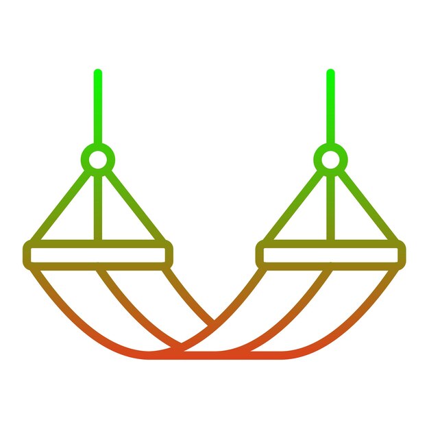 Icon van de hangmat