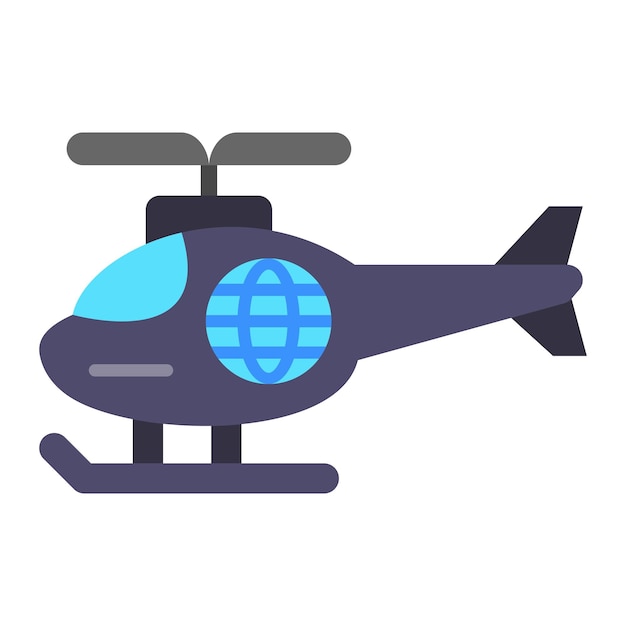 Icon van de helikopter