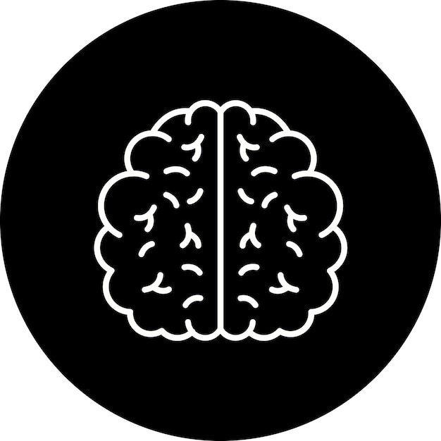 Icon van de hersenen
