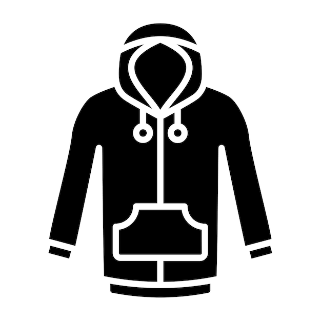 Icon van de hoodie