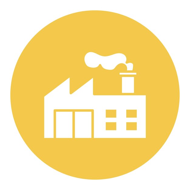 Icon van de industrie