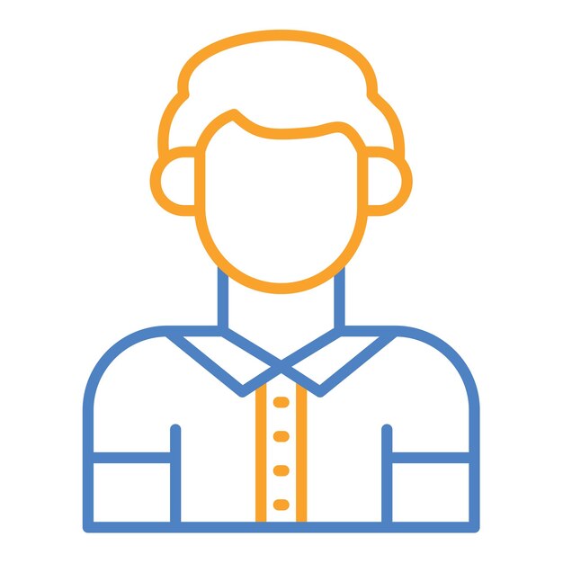 Icon van de jongen