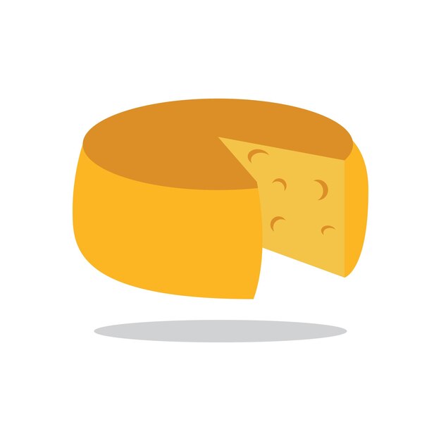 Icon van de kaasillustratie