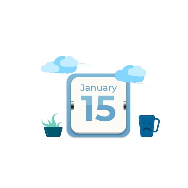 Vector icon van de kalender