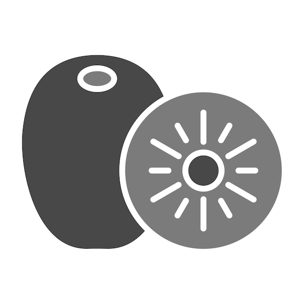 Icon van de kiwi