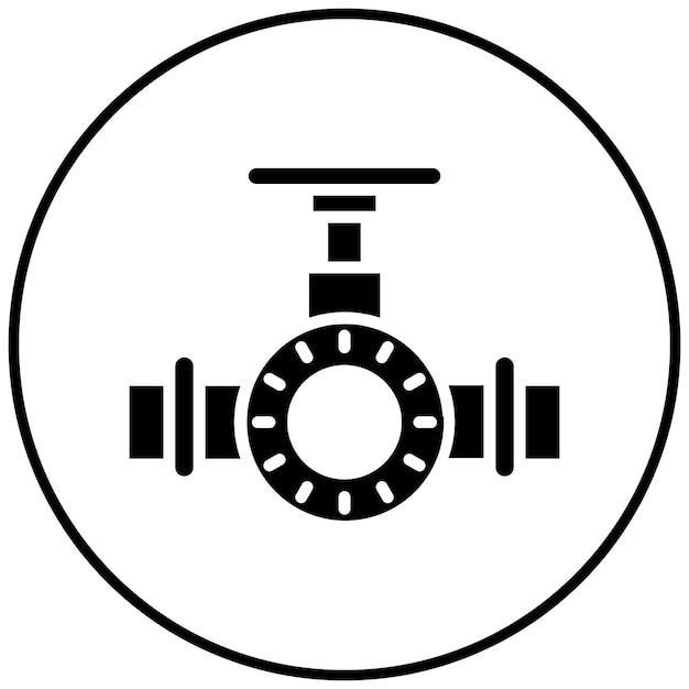 Vector icon van de klepvector kan worden gebruikt voor de productie van iconset