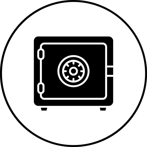 Icon van de kluis