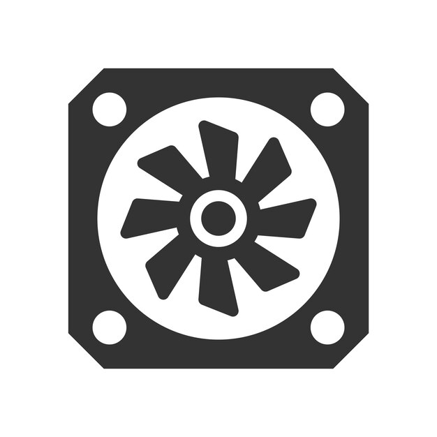 Icon van de koelventilator