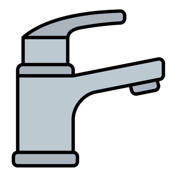 Vector icon van de kraan