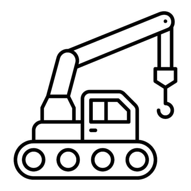 Icon van de kraan