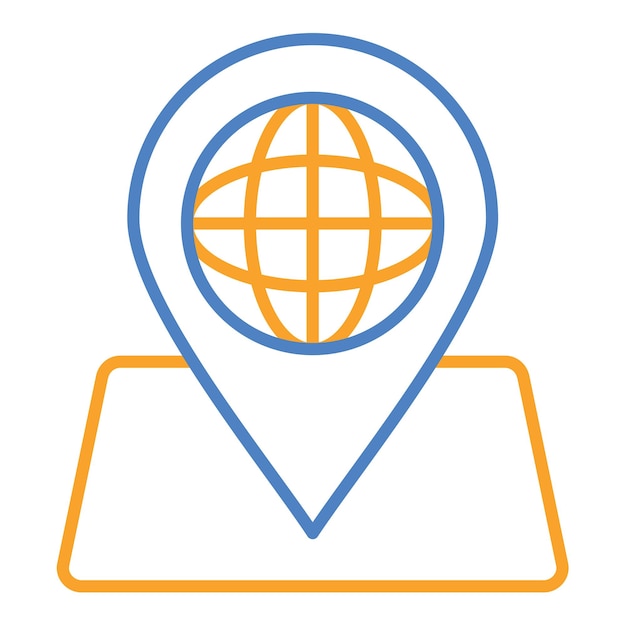 Icon van de locatie