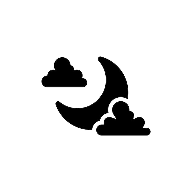Icon van de maan