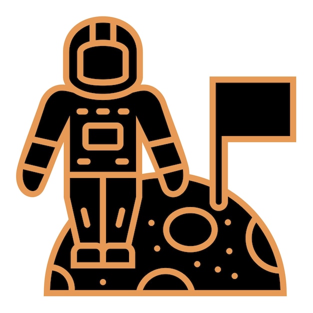 Icon van de maanlanding