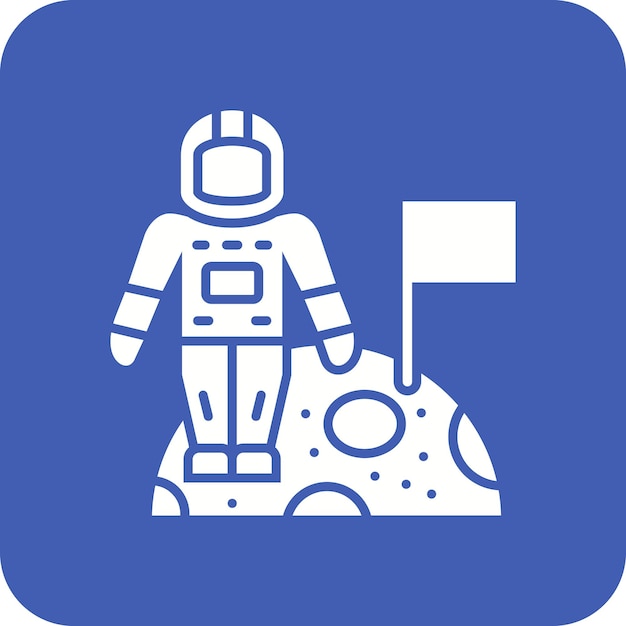 Icon van de maanlanding