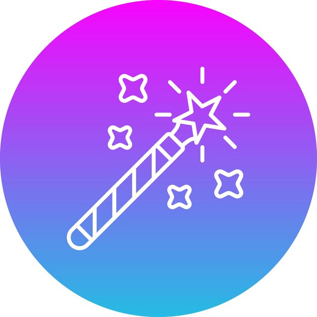Icon van de magische toverstok