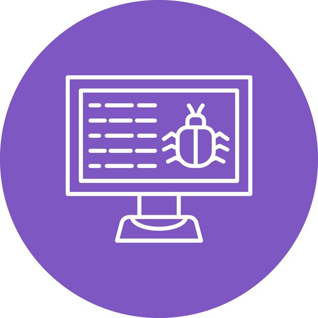 Icon van de malware