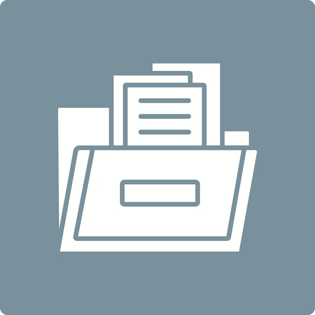 Icon van de map
