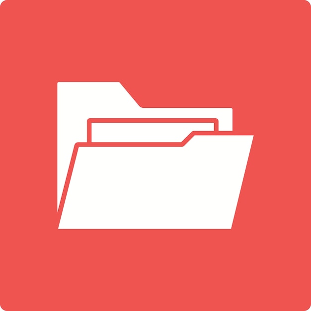 Icon van de map
