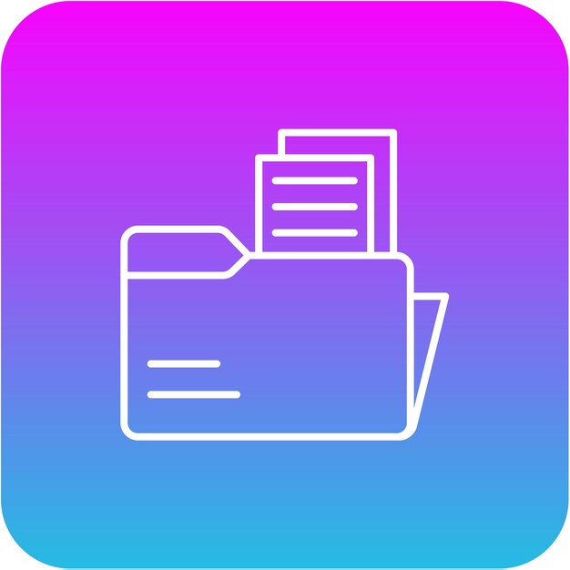 Icon van de map