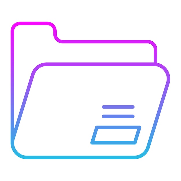 Icon van de map