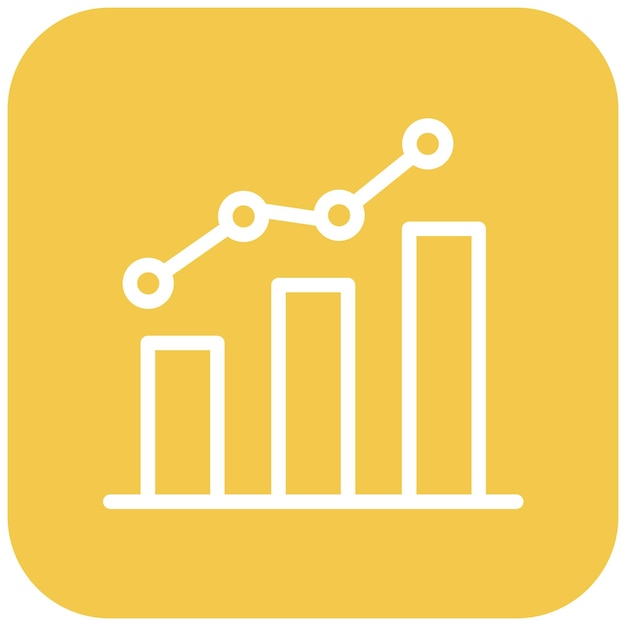 Icon van de marketingstrategie