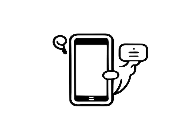 Icon van de mobiele telefoon