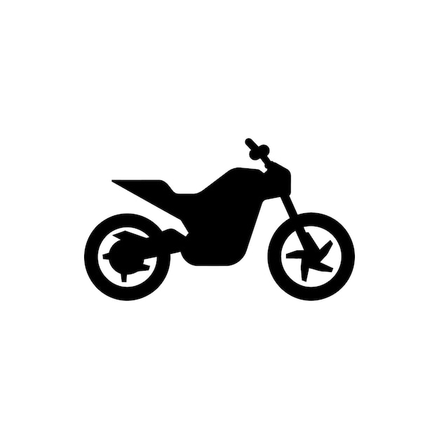 Icon van de motorfiets