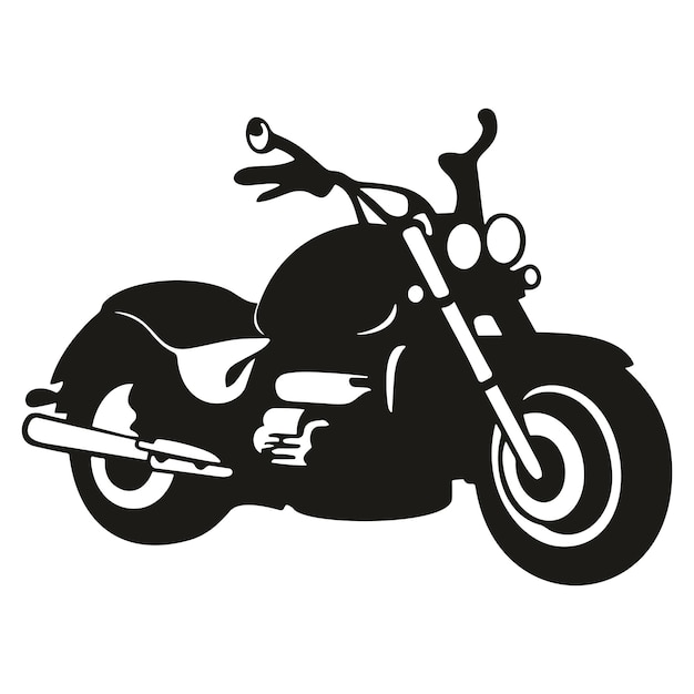 Icon van de motorfietsvector1