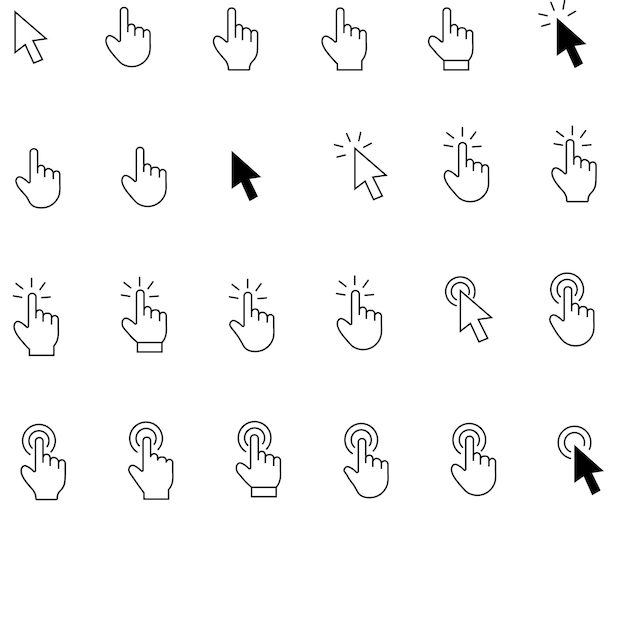 Icon van de muiscursor