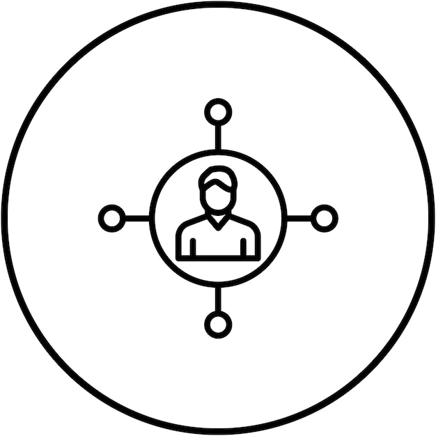 Icon van de netwerkcapaciteitsvector Kan worden gebruikt voor de netwerkiconset