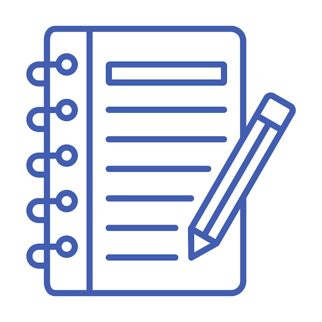 Icon van de notitieboek