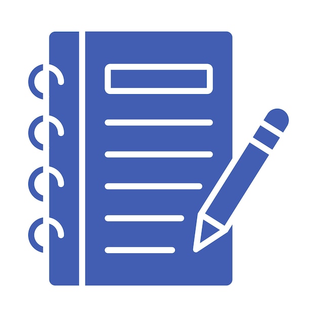 Icon van de notitieboek