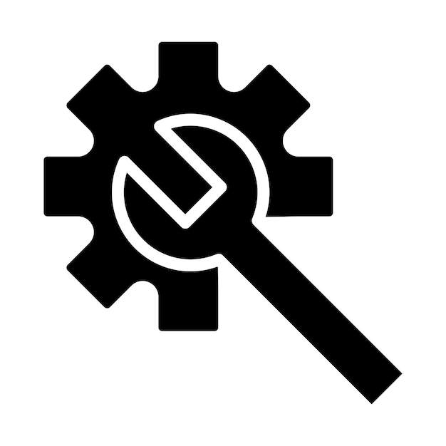 Vector icon van de ondersteuningsvector