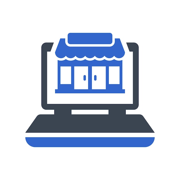 Icon van de online marktplaats