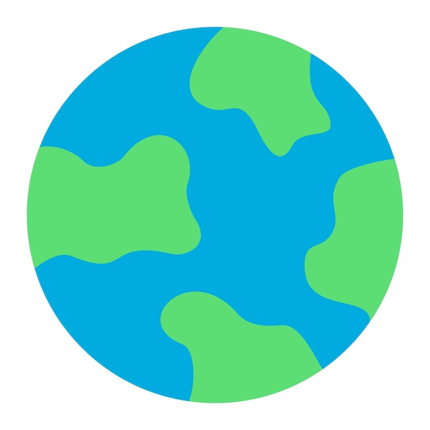 Icon van de planeet Aarde