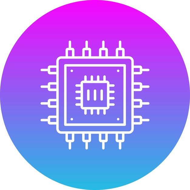 Icon van de processor