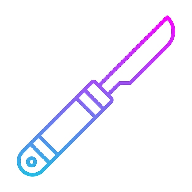 Icon van de scalpel