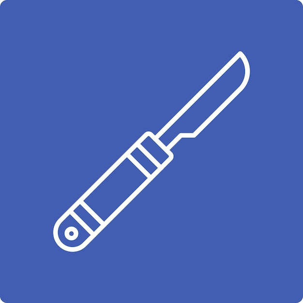 Icon van de scalpel