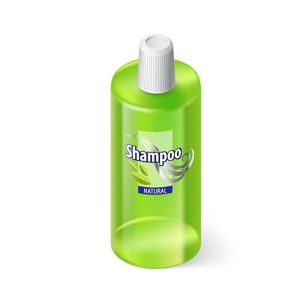 Vector icon van de shampoo