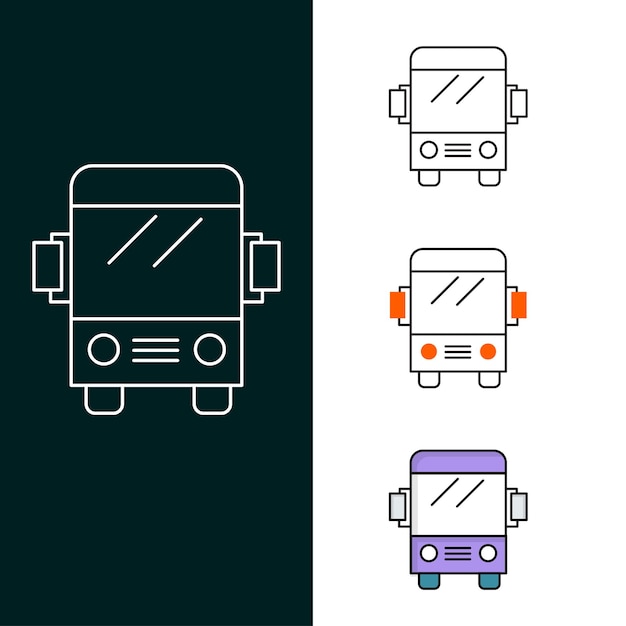 Vector icon van de shuttle