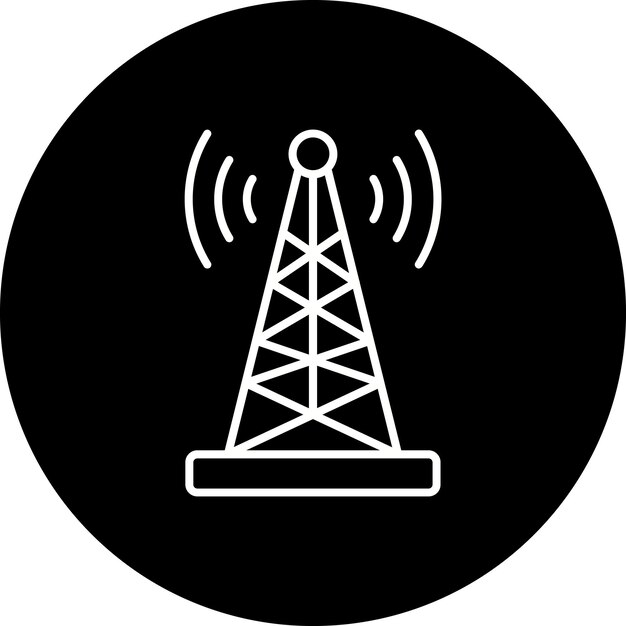 Icon van de signaaltoren