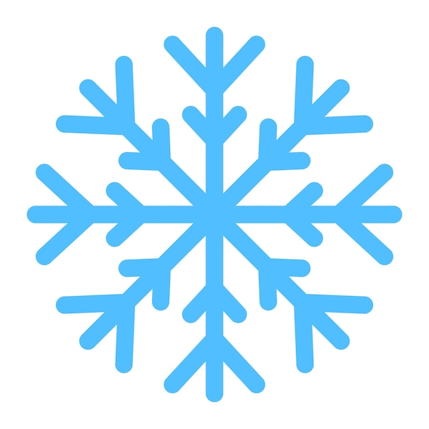 Icon van de sneeuwvlok