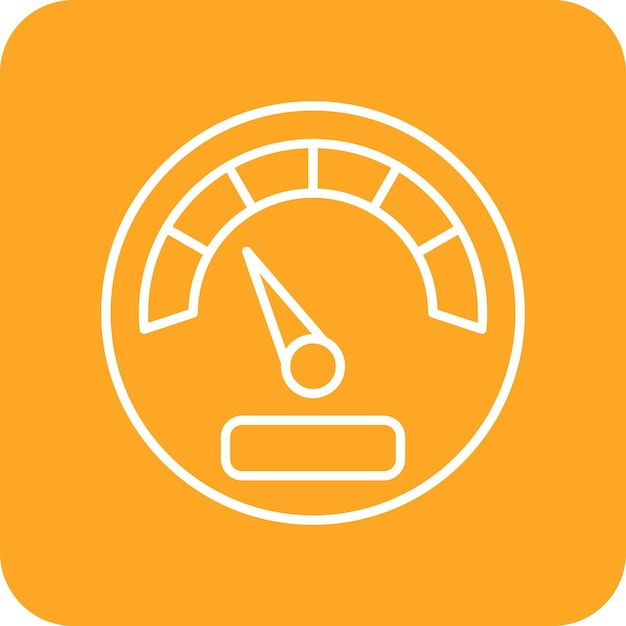 Icon van de snelheidsmeter