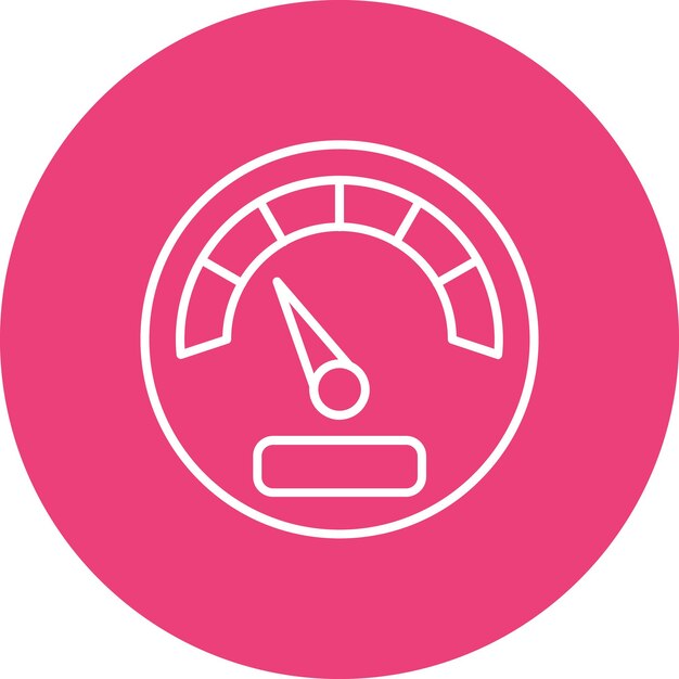 Icon van de snelheidsmeter