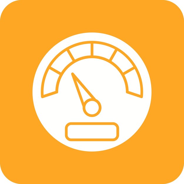 Icon van de snelheidsmeter